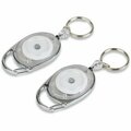 Tatco Products KEYCHAIN, CARABINER REEL, 6PK TCO58200